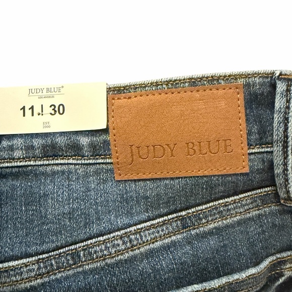 NEW JUDY BLUE High Rise Slim Fit Jeans Women’s Size 11 / 30 FAST SHIP 3243-12 - Picture 7 of 11